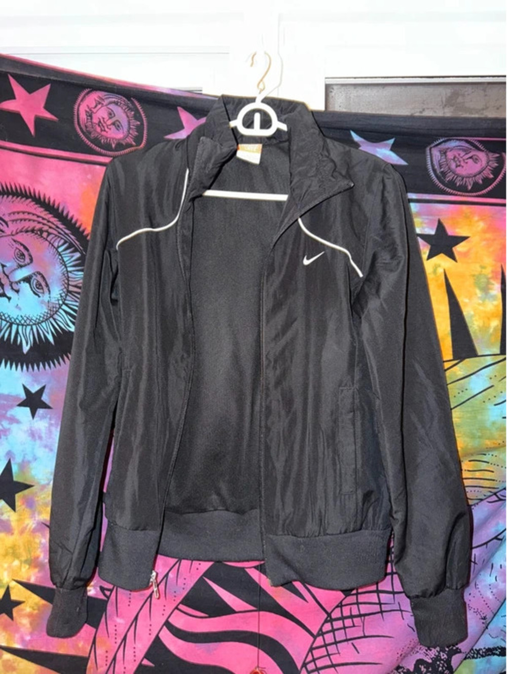 The Athletic Dept Black Nike Athletic Long Sleeve Zip-up Jacket